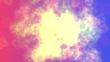 Değişken arkaplanda renkli duman bulutları