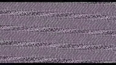 Mesmerizing black and white striped pattern with wavy lines