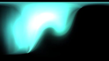 Karanlıkta parlayan parlak mavi ışık