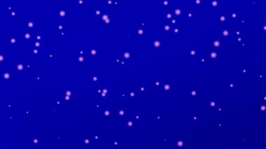 Koyu mavi arkaplana düşen kar taneleri
