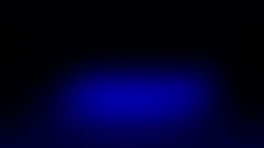 Karanlık uzayda canlı mavi ışık