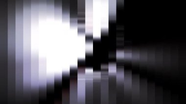 Karanlık odada parlak ışıkla gizemli bir siluet.