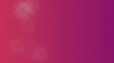 Sersemletici pembe ve mor renkli arka plan, yumuşak beyaz bulutlar, tasarımlarınıza, sunumlarınıza veya pazarlama materyallerinize biraz zarafet ve modernlik katmak için mükemmel.