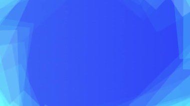 Çarpıcı mavi soyut geometrik arkaplan dinamik şekiller ve canlı renkler, modern tasarımlar ve yaratıcı projeler için mükemmel