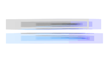 Beyaz üzerinde parlak mavi ve gri dijital dikdörtgenler