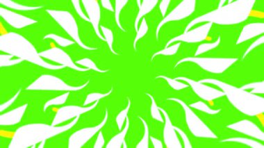 Canlı yeşil ve beyaz soyut arkaplan tasarımı