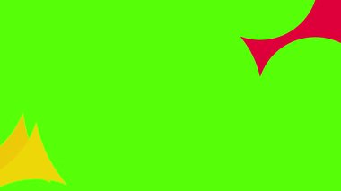 Dinamik Şekillerle Canlı Soyut Arkaplan