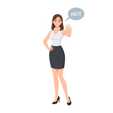 Kendine güvenen iş kadını 