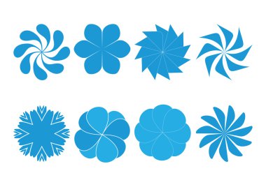 vektör çizim, çiçek, süs