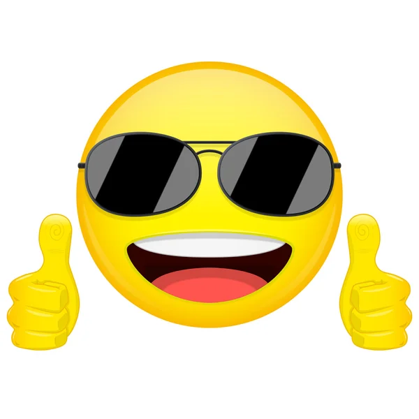 Smiley pouce levé images vectorielles, Smiley pouce levé vecteurs libres de  droits | Depositphotos