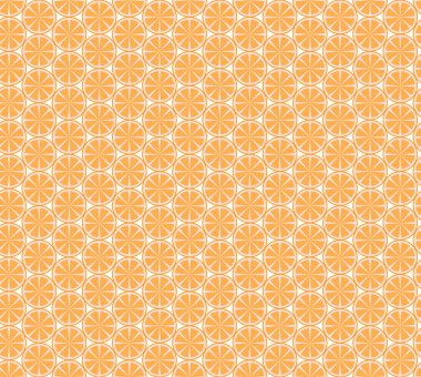 Portakal ve yaprakları ile Seamless Modeli.