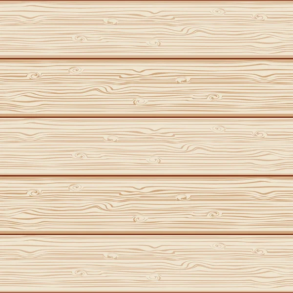 Nahtlose natürliche Holzmuster für Hintergrund — Stockvektor