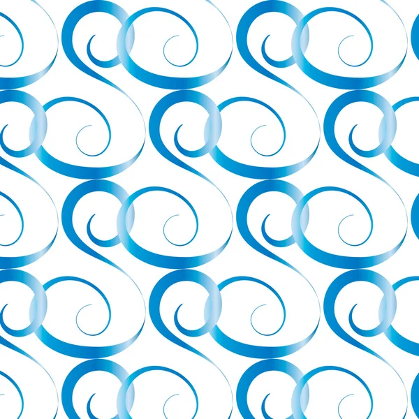 Abstraktes Muster in blauer Farbe — Stockvektor