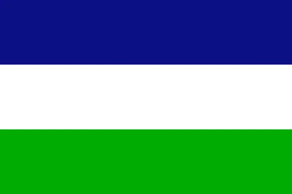 Flaga Królestwa Araucania Patagonii Realnych Proporcjach Kolorach Obraz Wektorowy — Wektor stockowy