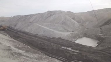 Açık çukur madencilik, hendek Ekskavatör Kaptan gelişimi.