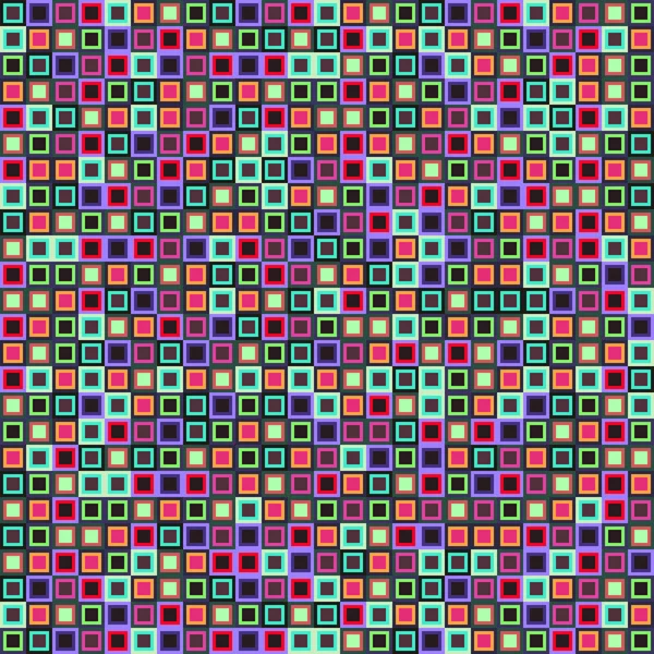 Doodle kareler ile geometrik desen.