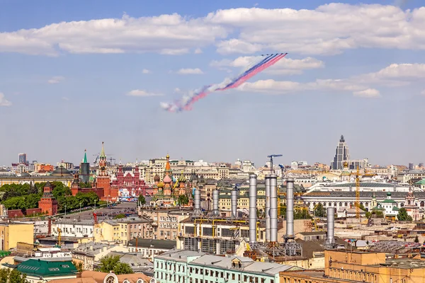 Moskauer Siegesparade — Stockfoto