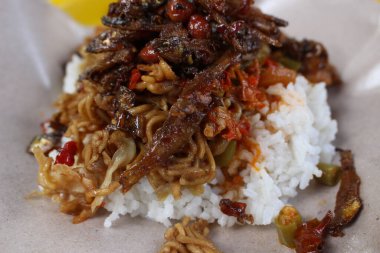 Asya yemekleri, nasi kucing