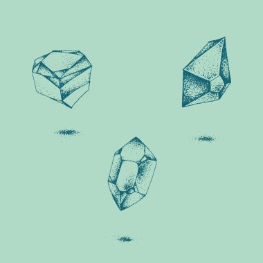 Vektör grafikleri kristal