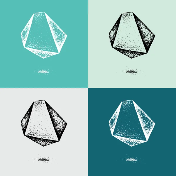 Vectorafbeeldingen van kristal — Stockvector