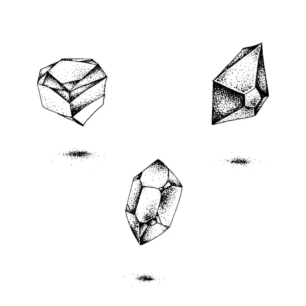 Vectorafbeeldingen van kristal — Stockvector