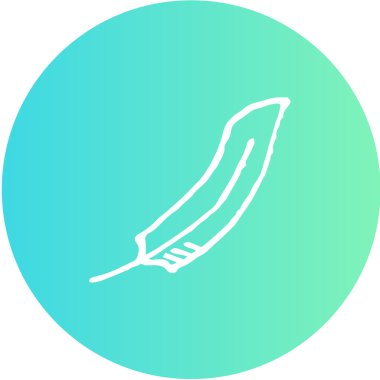 Yaprak ve palm vektör simgesi