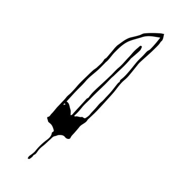 Yaprak ve palm vektör simgesi