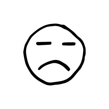  deli emoji vektör simgesi