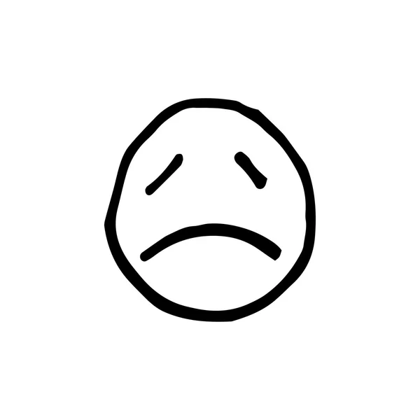 Icona vettore emoji pazzo — Vettoriale Stock