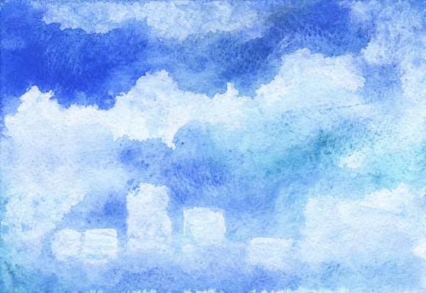 Watercolor city backgrounds — Stock Photo, Image