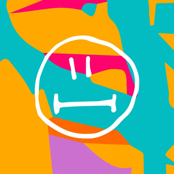 Nebun emoji vector icon — Vector de stoc