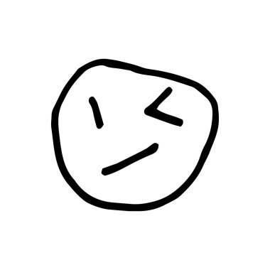 İfade gülümseme logosu