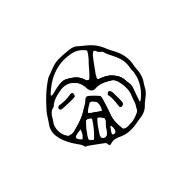 İfade gülümseme logosu