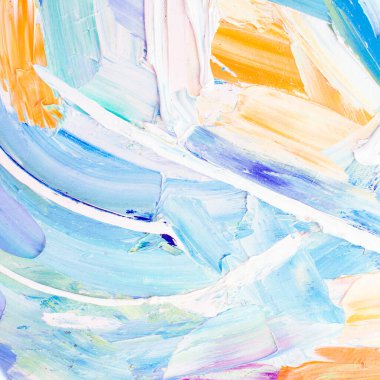 Parlak soyut petrol impasto tablosu. Yakın plan. Zihinsel sağIık konsepti için kalın boya dokusu, caz müzik festivali afişi, sanat geçmişi. Akıl sağlığı konsepti. Tuval üzerinde sanatsal desen.