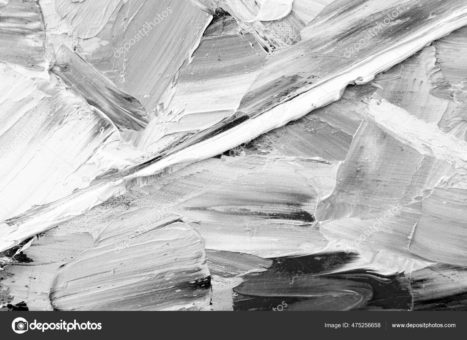 Abstract black oil paint texture as background Stock Photo