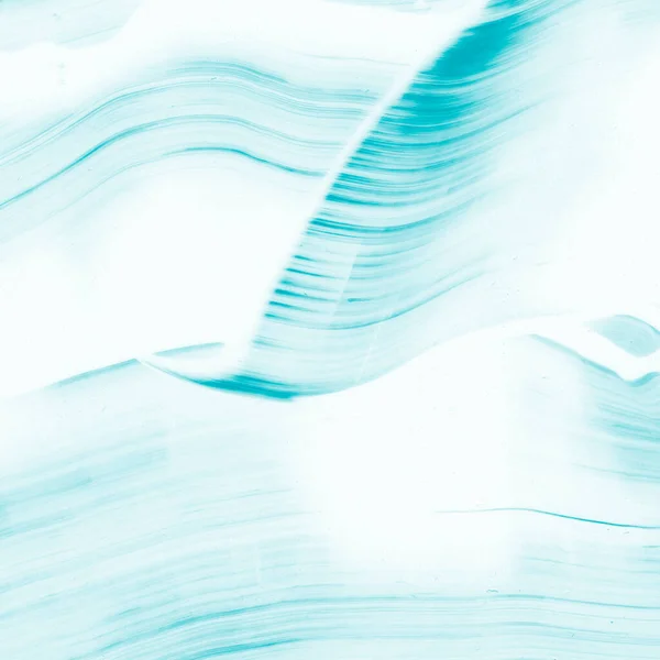 Abstract Blauw Geschilderde Textuur Met Watergolf Rimpeloppervlak Voor Psychologie Klasse — Stockfoto