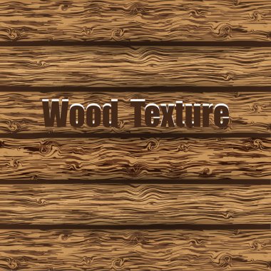 Ahşap dokular. Kahverengi ahşap arka plan. Vektör