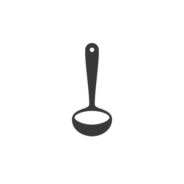 Ladle Icon, Ladle Lepel Vector — Stockvector