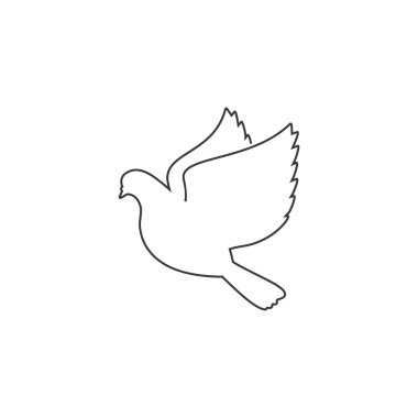 Düz çizgi ikon vektör tasarım işareti