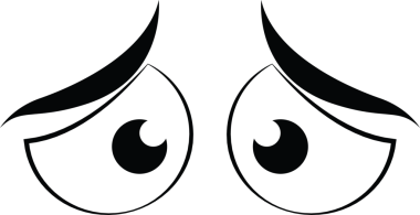 Çizgi film suratları. Etkileyici gözler ve ağız, gülümseyen, ağlayan ve şaşırmış karakter yüz ifadeleri. Karikatür, karikatür, karikatür, karikatür. İzole vektör illüstrasyon simgeleri