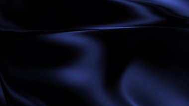 Soyut koyu mavi sıvı metal kumaş yumuşak yansımalar ve zarif hareketlerle pürüzsüzce akıyor. Kusursuz 4K döngü arka planı lüks sıvı dokusu ve derin görsel derinlik yaratıyor