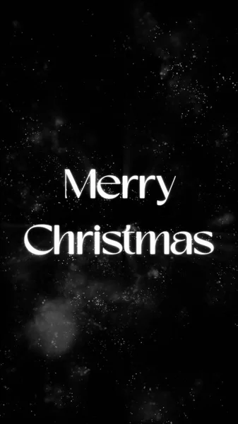 Minimal beyaz Mutlu Noeller dikey arkaplan zarif parlak metin ve yumuşak kar yağışlı. Lüks ışık ve huzurlu şenlik havasıyla temiz kış tatili illüstrasyonu.