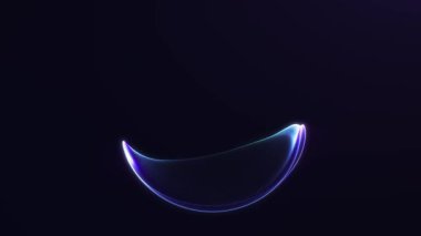 Pürüzsüz iş stili enerji akışı ve temiz geleceksel hareket, 4K, 60fps, pürüzsüz döngü.