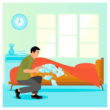 Banka mevduat kavramına inanmam. Bir adam para zulasını yatağının altına saklar. Böylece bir kriz ya da sorun çıkarsa para kazanabilir..