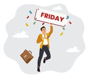 Girişimciler iş rutinlerine ofiste devam ederler. Genç girişimciler Cuma ya da hafta sonlarını neşeyle karşıladılar.