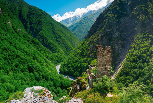 The ancient tower complex Vasar Kel