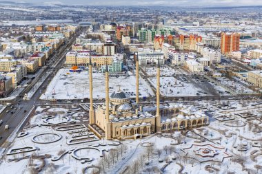 Grozny Akhmad Kadırov sonra adını cami.