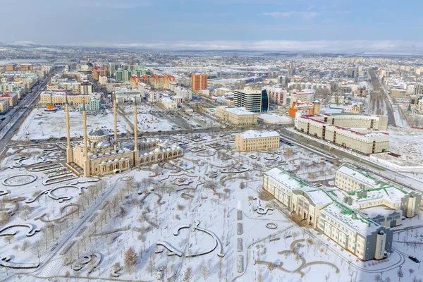 The view from the heights of the city of Grozny — Stock Photo, Image