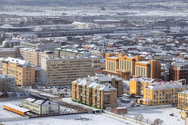 Grozny city yükseklikleri görünümünden