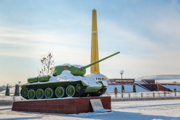 Monument Walk of Fame in Grozny — Stock Photo, Image